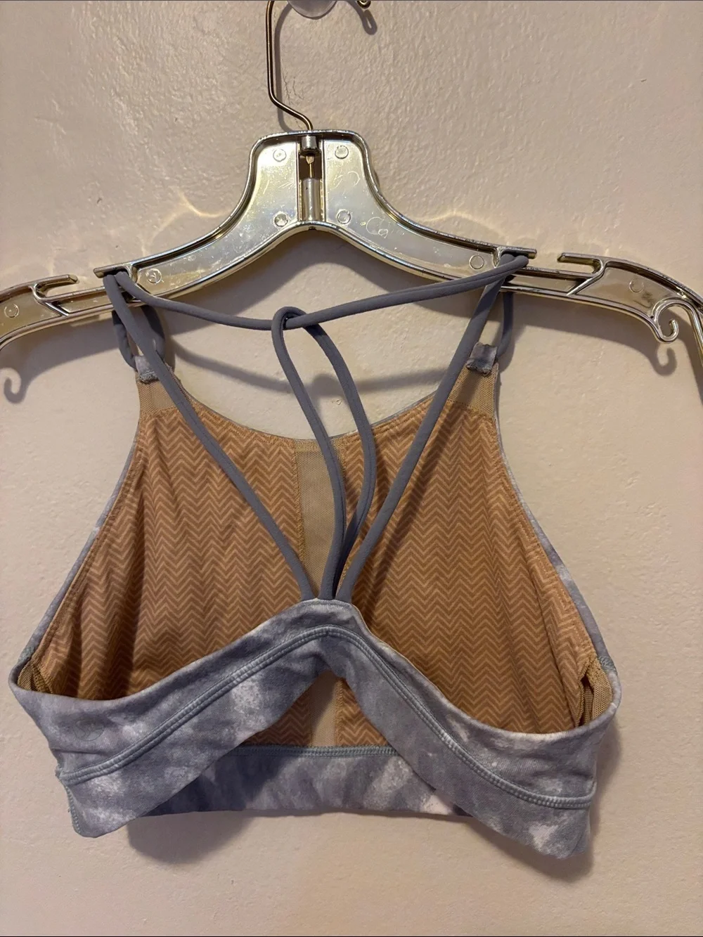lululemon athletica High-Neck Tie-Dye Bralette - Gray
